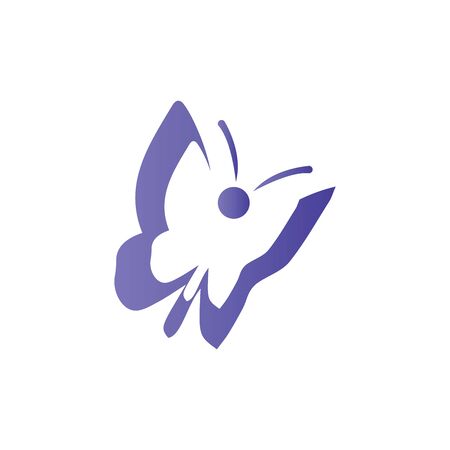 Beauty Butterfly Logo Template Vector icon designのイラスト素材