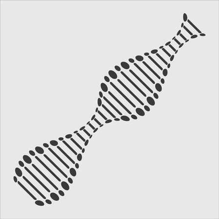 Spine diagnostics symbol logo template vector illustration designのイラスト素材