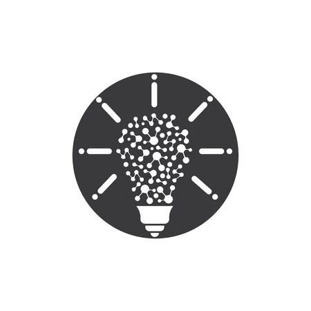 light bulb symbol vector design illustrationのイラスト素材