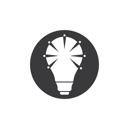 light bulb symbol vector design illustrationのイラスト素材