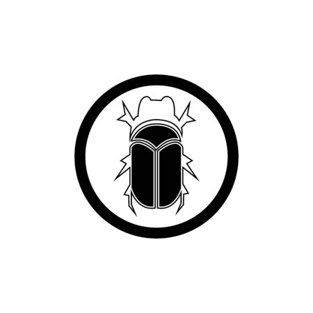 bug vector illustration icon design templateのイラスト素材