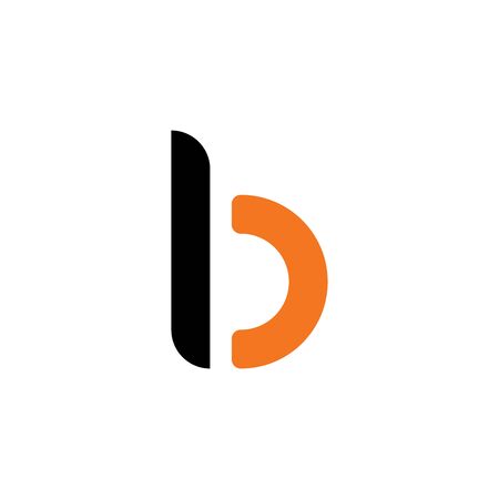 Initial letter B, Letter B Template icon illustrationのイラスト素材