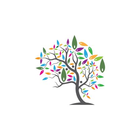 hand drawn illustration of  Olive tree design templateのイラスト素材