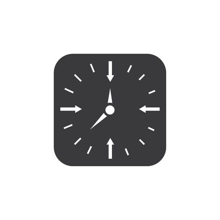 Time vector icon , 24 Hour icon vector illustration design templateのイラスト素材
