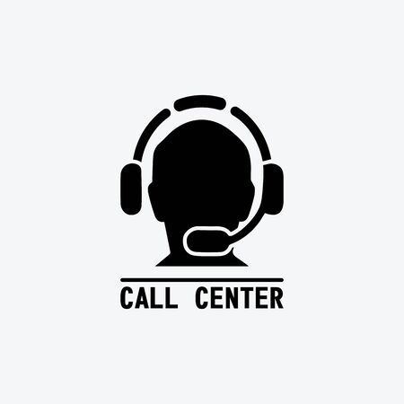 call center icon Vector illustration designのイラスト素材