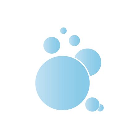Bubble  icon vector illustration design templateのイラスト素材