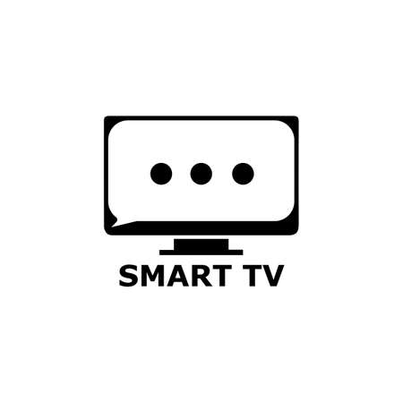 TV , LCD, LED, monitor icon vector illustration designのイラスト素材