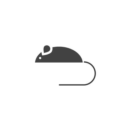 Mouse animal vector.Rat logo icon vector design templateのイラスト素材