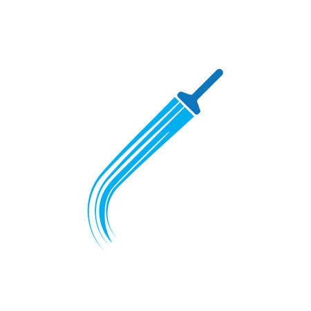 Broom cleaning Simple vector modern icon design illustrationのイラスト素材