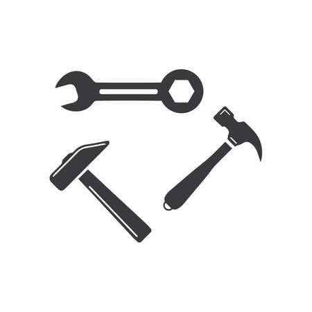 Service Tools vector icon illustration design templateのイラスト素材