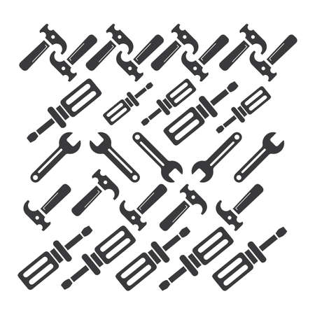 Service Tools vector icon illustration design templateのイラスト素材