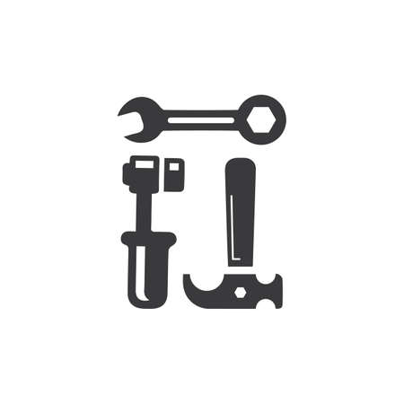 Service Tools vector icon illustration design templateのイラスト素材