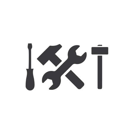 Service Tools vector icon illustration design templateのイラスト素材