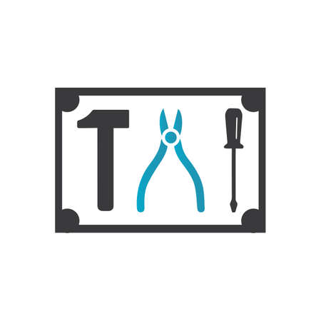 Service Tools vector icon illustration design templateのイラスト素材
