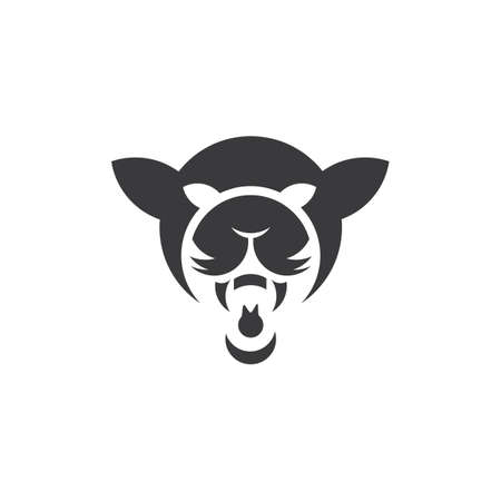 Puma  design vector illustration design templateのイラスト素材