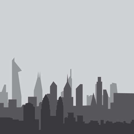 City skyline background vector illustration design templateのイラスト素材