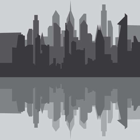 City skyline background vector illustration design templateのイラスト素材