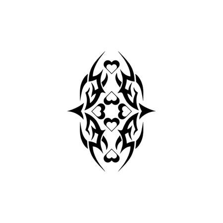 tribal ethnic tattoo icon vector illustration design templateのイラスト素材