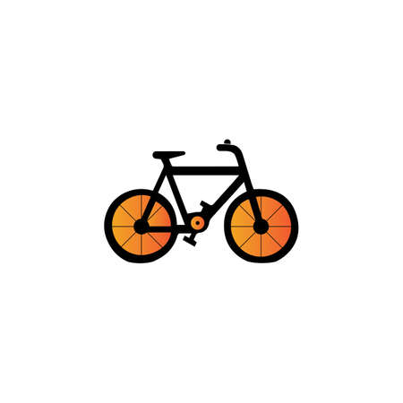 Bicycle Icon Vector Design  Template Illustrationのイラスト素材