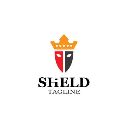 Shield Icon Vector illustration designのイラスト素材
