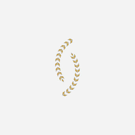 Agriculture wheat Logo Template vector icon designのイラスト素材