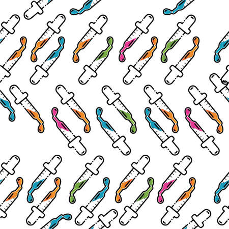 Dropper Icon Vector Design Template. Linear Style.  Dropper icon in trendy flat designのイラスト素材