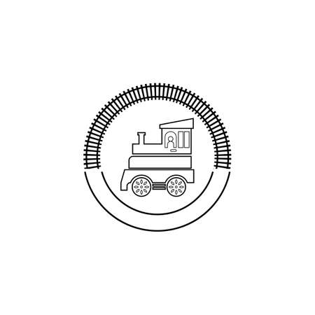 Train icon vector illustration design templateのイラスト素材