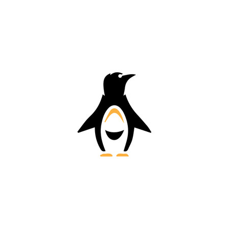 penguin template vector icon illustrationのイラスト素材