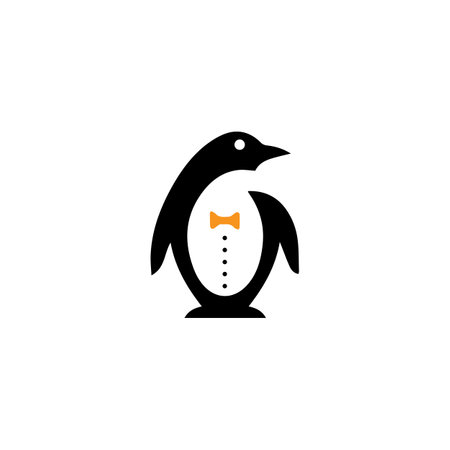 penguin template vector icon illustrationのイラスト素材