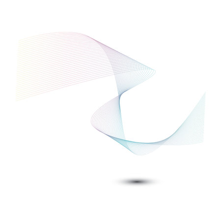 Sound waves vector illustration design templateのイラスト素材