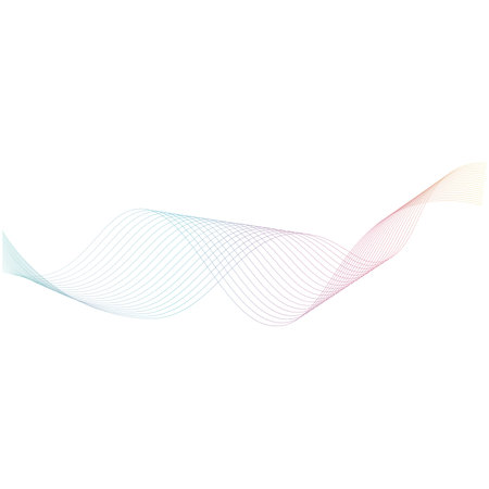 Sound waves vector illustration design templateのイラスト素材