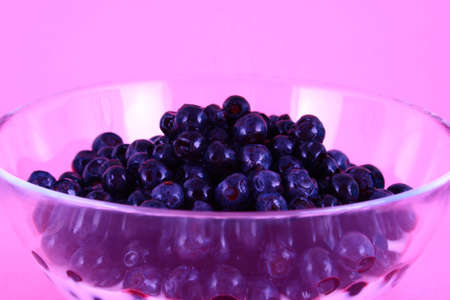 Healthy breakfast of yogurt and berriesの写真素材