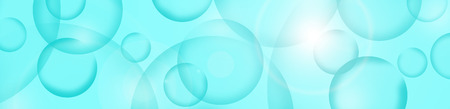 Abstract illustration. Large and small colored bubblesの写真素材