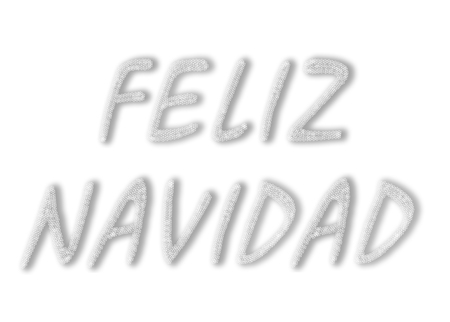 Quote in Spanish, consists of snowflakes. Merry Christmas. Illustrationの写真素材