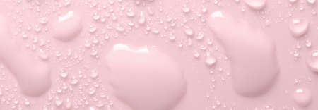 Cosmetic moisturizing liquid. Hyaluronic serum or makeup remover or skin lotion.