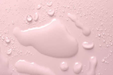 Cosmetic moisturizing liquid. Hyaluronic serum or makeup remover or skin lotion.の写真素材