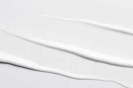The texture of a cosmetic cream mask or balm.の写真素材