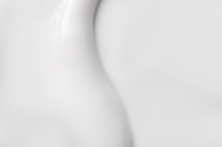 The texture of a cosmetic skin cream with salicylic acidの写真素材