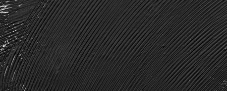 The texture of black mascara.の写真素材