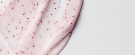 The texture of a cosmetic body scrub. Copy spaceの写真素材