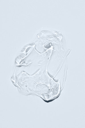 A sample of a moisturizing cosmetic cream or body gel.