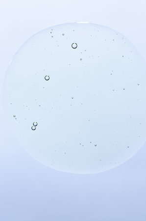 Skin serum or shampoo or shower gel or moisturizing gel. A cosmetic product for body care