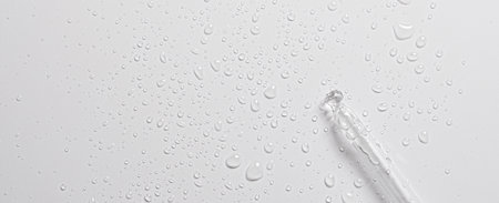 The texture of cosmetic micellar water or moisturizing toner