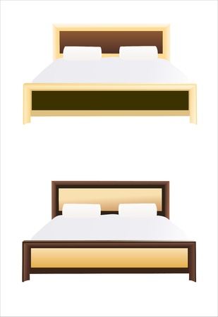 Bed. のイラスト素材
