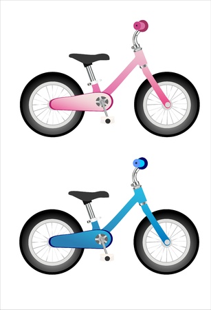 Children s bicycleのイラスト素材