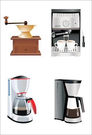 Coffee preparationのイラスト素材