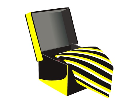 close up of a tie on white background  のイラスト素材