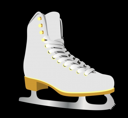 image of figure skate. のイラスト素材