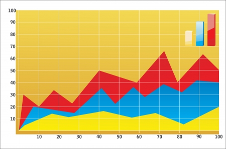 Business chartのイラスト素材