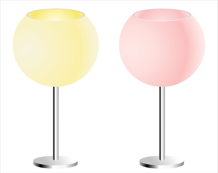 modern lampのイラスト素材